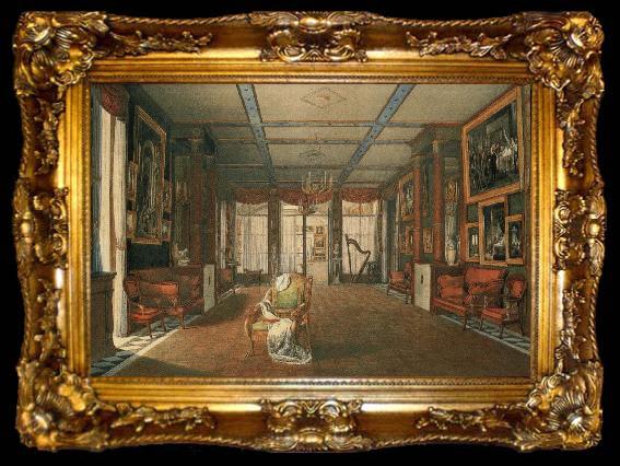 framed  Anthony Van Dyck auguste garneray, ta009-2
